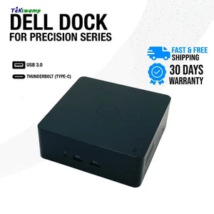 Dell Precision Dual USB-C Thunderbolt Dock for Precision 7550 7560 7750 7760 - Picture 1 of 8