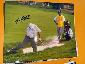 Tom Lehman PGA Golf The Masters signed 8x10 Foto - Bild 1 von 1