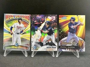 2025 Bowman Chrome Walker Jenkins Meteoric Rise, Max Volume, & Adios Twins - Picture 1 of 2