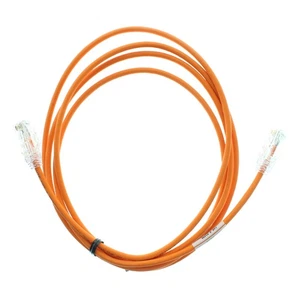 PANDUIT UTP28SP6BO/N CAT6 PERFORMANCE UTP PATCH CORD, 6-FEET, BRIGHT ORANGE - Picture 1 of 3