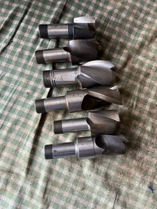Job lot 6 Threaded Shank HSS End Mills Slot Drills Various Sizes Presto etc - Picture 1 of 9