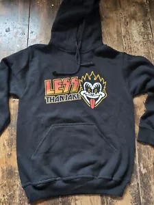 LESS THAN JAKE KISS LOGO HOODIE HOODED SWEATSHIRT PEZCORE SKA Punk Rock Band - Picture 1 of 7