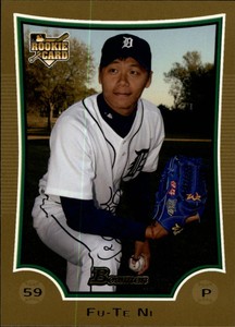 2009 (TIGERS) Bowman Draft Gold #BDP40 Fu-Te Ni