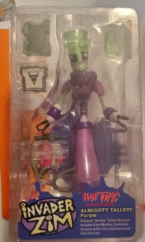Invader Zim Almighty Tallest Purple Hot Topic Exclusive Palisades Action Figure Cover
