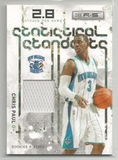 2009-10 PANINI ROOKIES & STARS CHRIS PAUL STATISTICAL STANDOUT JERSEY #103/299