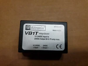 Voltage Booster, Converts 12-24VDC to 24VDC @ .75A, Terminal Block - Picture 1 of 3