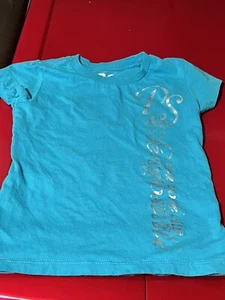 PS From Aeropostale -girls Aqua Top 5 - Picture 1 of 2