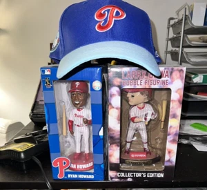 2024 Phillies Sustainable Hat 7/12/24 SGA & Ryan Howard, Larry Bowa Bobbleheads - Picture 1 of 11