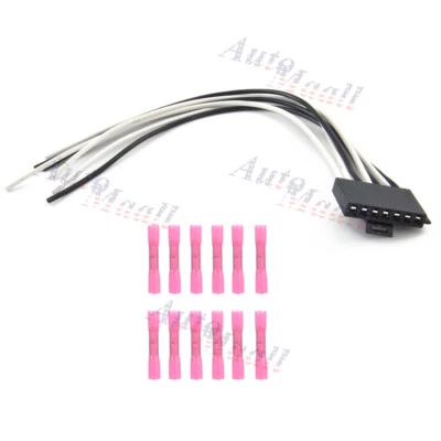 Conector enchufe resistencia motor soplador 7 cables para Chevy Corsica Lumina Malibu P30 Foto 1 de 4