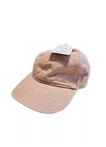Time and Tru Ladies Cap Rose Blush Washed Twill Cap Pink One Size NEW - Picture 1 of 11