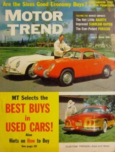 1958 Chevrolet, Plymouth, Porsche, Sunbeam, Sprite, more in vintage Motor Trend - Imagen 1 de 2