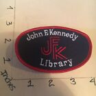 Vintage John F. Kennedy Mass.  Travel Souvenir Patch 8/01/22