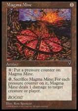Magic the Gathering MTG Magma Mine (149) Visions   NM