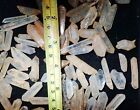 Double Terminated Clear Quartz Points 0.5 to 5 g tiny & small pcs 100 gram Lot