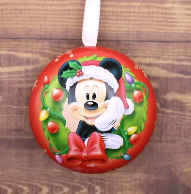 Hallmark Disney Cuenta Regresiva Rellenable Adorno de Navidad Mickey Mouse con Corona Foto 1 de 3