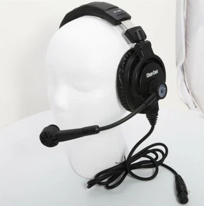 ClearCom® Clear-Com® CC-300-X4 Intercom Headset With 4 Pin Female XLR Plug - Picture 1 of 12