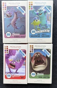 ๐ฅ Lot of 4 Monsters University x Revolution Eyeshadow Palettes โ NEW! ๐ฅ - Picture 1 of 6