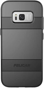 Funda protectora de pantalla negra para Samsung Galaxy S8 Pelican Voyager militar - Imagen 1 de 9