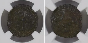 CRUSADER KINGDOMS CYPRUS JAMES II SEZIN 1460-1473 AD NGC AU55 - Picture 1 of 5