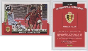 2015 Donruss International Superstars Press Proof Gold /99 Marouane Fellaini #28