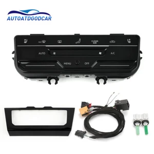 Air Conditioning Touch Control Unit Set With Heating ventilation For Passat B8 - Imagen 1 de 6