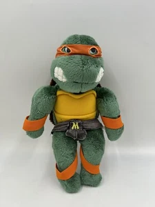 1988 TMNT Michaelangelo 13" Playmates Plush Vintage Teenage Mutant Ninja Turtles - Picture 1 of 7