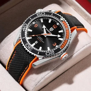 Orologio Quarzo Moda Uomo Sportivo Cinturino Silicone Impermeabile Luminoso Uomo Orologi - Foto 1 di 14
