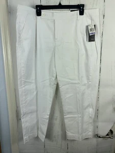 NWT Style & Co 18 White White Tummy Control Mid Rise Stretch Capri Crop Pants - Picture 1 of 8