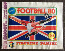 Panini UK Football 80 1980 Shoot Variant Unopened Sealed Sticker Packet Pack