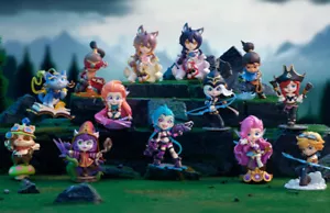 Figura Caja Ciega Confirmada Serie Personajes Clásicos Liga de Legands POP MART - Imagen 1 de 15