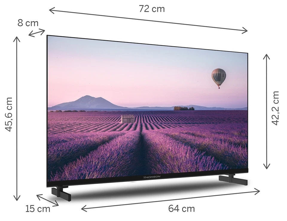 Smart TV Thomson 32" Pollici 32FA2S13 TV 81,3 cm  Full HD  Wi-Fi Nero - Immagine 1 di 1