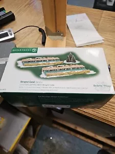 Department 56 "Abington Canal" Water - #58535- Retired * MINT in Box new - Picture 1 of 2