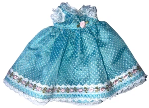 Robert Tonner Wilde Imagination Betsy McCall Doll Party Dress Swiss Blue Dots - Picture 1 of 2