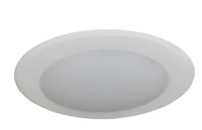 Volume Lighting Mini 1-Light White Aluminum Ceiling Surface Flush Mount/Wall  - Image 1 of 3