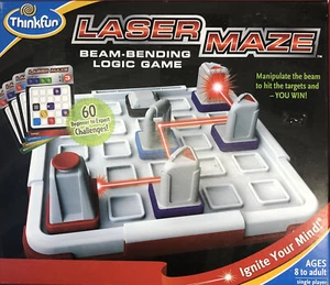 Thinkfun LASER MAZE Gioco di logica di piegatura del fascio, usato, necessita di batterie Homeschool - Foto 1 di 4