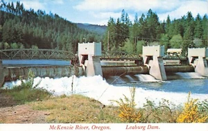McKenzie River, Leaburg Dam, bei Eugene Oregon - Bild 1 von 2