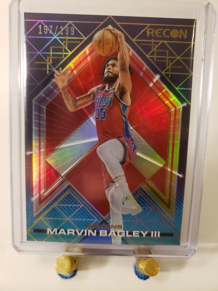 2021-22 Recon Basketball #153 Marvin Bagley III Paralell #/199 SP 🔥 🔥 🔥  - Image 1 of 2