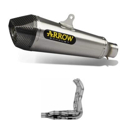 MARMITTA RACCORDO ARROW TERMINALE PER KAWASAKI 800 Z800 E 2013-2016 Foto 1 de 4