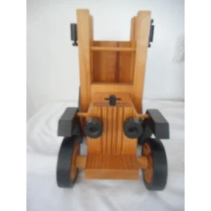 Large Handmade Wood Vintage Antique Car Dolly Madison Coupe - Picture 1 of 6