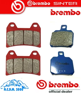 Pastillas Moto Guzzi Breva 750 2003 2004 2005 2006 2007 / Set Brembo Ant+ Post - Imagen 1 de 10