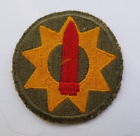 Vintage WWII US Army Patch Pacific Coastal Frontier Defense Sector 9th CAC WW2