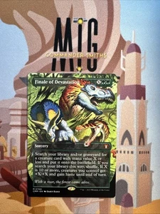 Finale of Devastation 🔥 Borderless NonFOIL 🔥 MTG NM Commander Masters (0700) - Foto 1 di 2