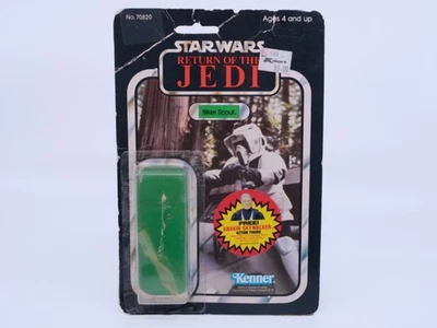 De colección Kenner Star Wars Tarjeta Trasero MIM 65 Back-D ROTJ65D Motociclista Scout Lili Ledy Foto 1 de 4