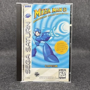 Mega Man 8: Anniversary Collector's Edition (Sega Saturn, VERY RARE) - CIB - Picture 1 of 8