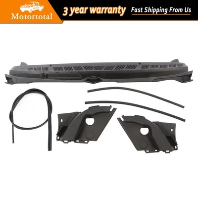 Windshield Cowl Cover wiper Arm Trim Cover Panel kit For 2006-2011 Honda Civic - Image 1 of 4