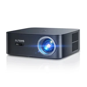 FHD 1080P Projektor 1500 ANSI, WiFi 6, Bluetooth 5.2, Autofokus, - Bild 1 von 12
