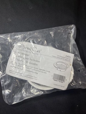 Pampered Chef Can Jar Strainer #2495 White New In Package - Image 1 of 2