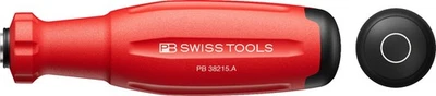 PB SWISS TOOLS 38215.A RED SwissGrip Evo Griff für PB Wechselklingen Typ 215 NEU - Bild 1 von 4