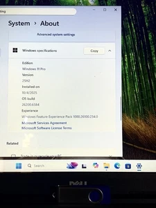 UNIDAD FLASH DE ARRANQUE WINDOWS 11 UEFI 25H2 USB SIN REQUISITOS DEL SISTEMA 64 BITS - Imagen 1 de 3