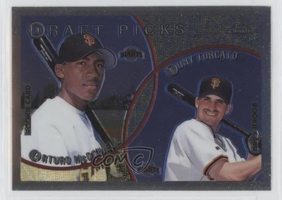 1999 Topps Chrome Draft Picks Arturo McDowell Tony Torcato #214 Rookie RC - Image 1 of 2